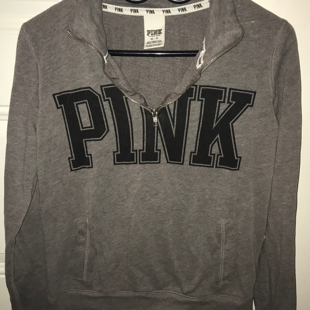 Pink 1/4 zip